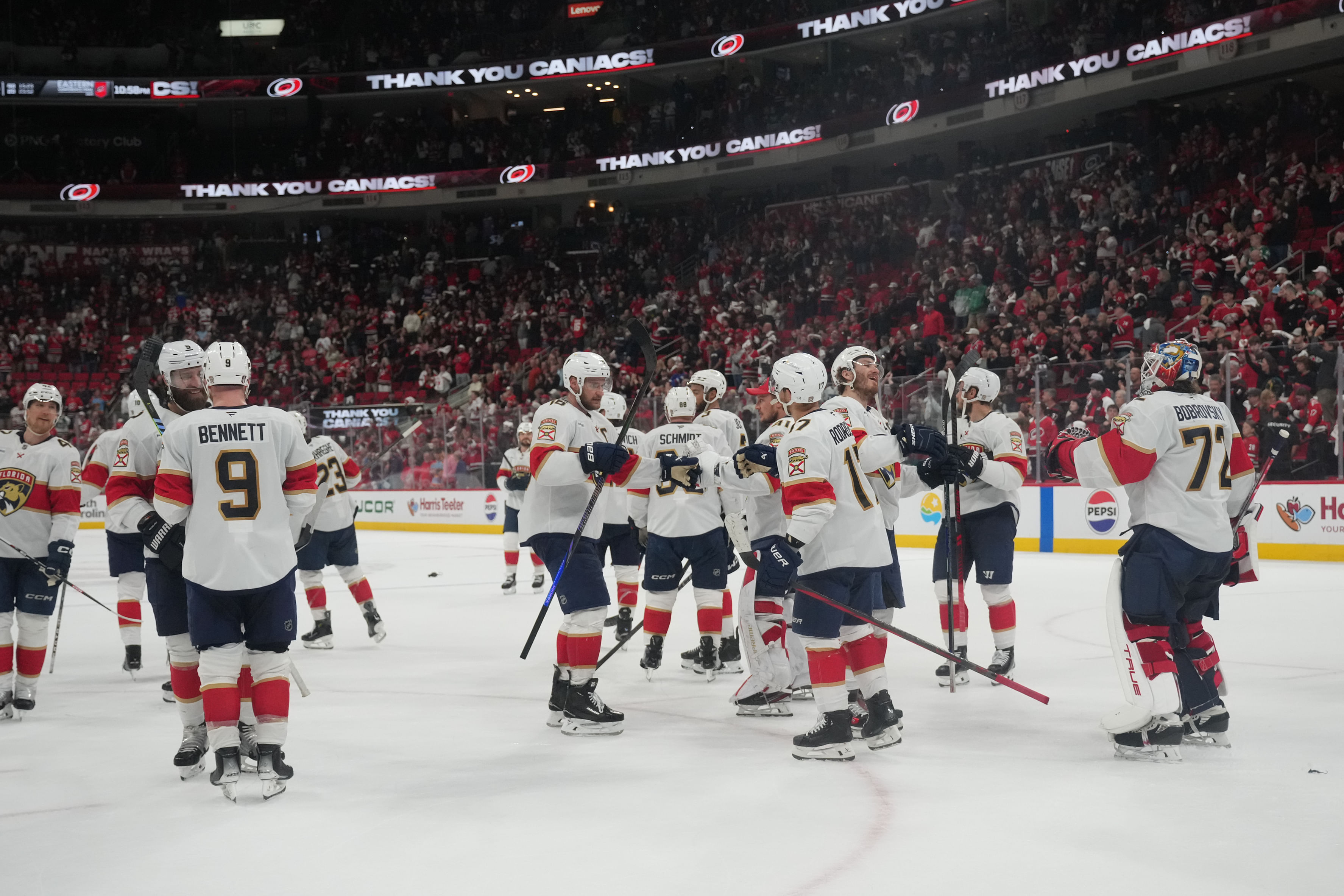 NHL: Stanley Cup Playoffs-Florida Panthers at Carolina Hurricanes - Source: Imagn